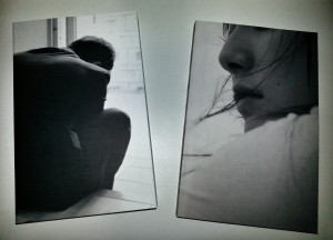 Toyota Horiguchi's black & white cover photos. 